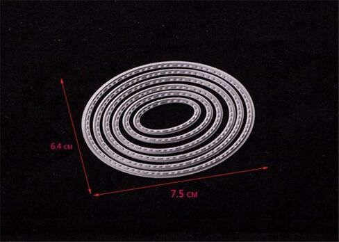 Mvchifay قطع يموت استنسل معدني أداة سكرابوكينغ DIY الحرفية الكربون الصلب النقش قالب لصنع البطاقات الورقية (مغلف الحب - 14.3 × 11.3 سم") in Kuwait