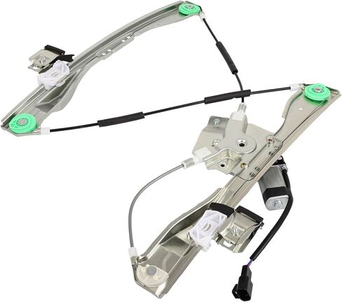 FINDAUTO Power Window Regulator Front Right Side fit for 2008-2012 for Chevrolet Malibu,2007-2009 for Saturn Aura With Motor (OE748-985) in Saudi Arabia