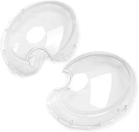 Headlight Clean Lens Cover Lampshade Shell Compatible for R56 2007-2015 Cooper S Car Accessories Replacement 1305630537 1305630538(Left Housing) in Saudi Arabia