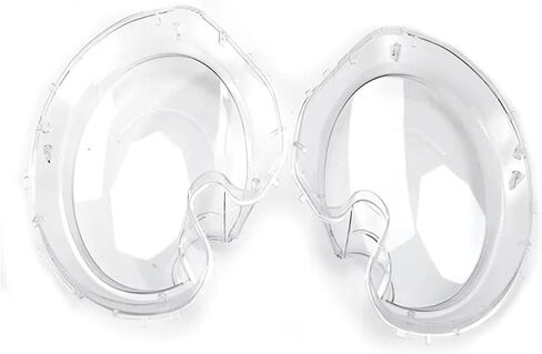 Headlight Clean Lens Cover Lampshade Shell Compatible for R56 2007-2015 Cooper S Car Accessories Replacement 1305630537 1305630538(Left Housing) in Saudi Arabia