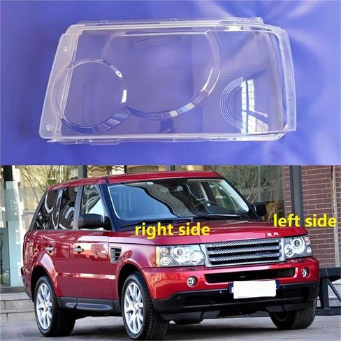 Compatible for Land Rover Range Rover Sport 2005 2006 2007 2008 2009 Headlamp Lens Cover Headlight Glass Lamp Shell Transparent Lampshade(Right) in Saudi Arabia