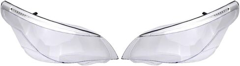 Compatible for BMW serie 5 E60 2008 2009 2010 Car Headlight Cover cap Headlamp Shade Head Lamp headlight lamp cover accessories(1 Pair) in Saudi Arabia