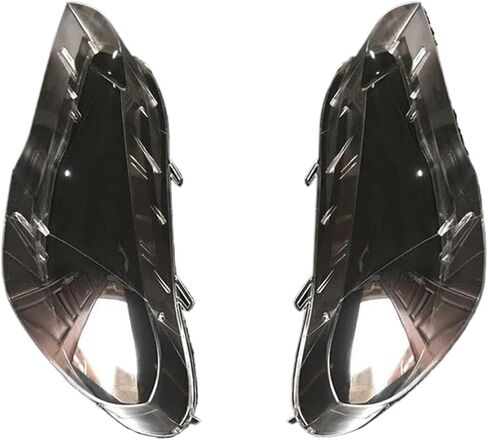 Front Headlight Cover Compatible for BMW X5 E70 2007-2013 Headlamps Lampshade Lens Transparent Glass Lamp Shell Mask Body Kits(Left and right) in Saudi Arabia