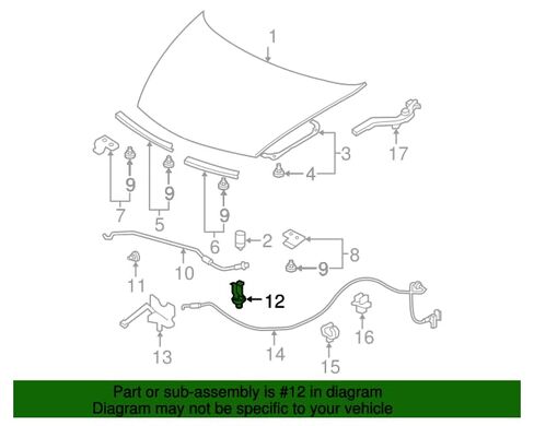 2pcs Hood Prop Rod Holder Clips 90672-SNB-003 90672-SNB-901 - Compatible with Honda Accord, Civic, CR-V, CRV in Saudi Arabia