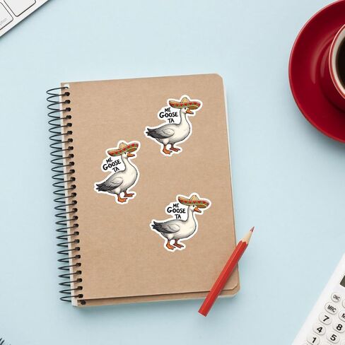 3 Pcs Goose Me Goose-ta Meme Sticker, Goose Sticker, Silly Goose Sticker - Vinyl Stickers 3 Inches for Water Bottles Laptop Phone Car Window Helmet in Saudi Arabia