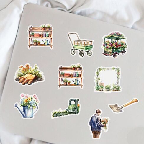 50 Pcs Red Valentine's Day Waterproof Clear Stickers - Romantic Mother's Day Decorative Stickers with Hearts, Roses, Love Elements for Scrapbooking, Journals, Art Crafts, Gifts in Saudi Arabia