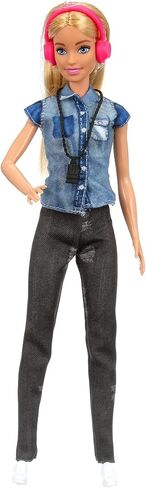 Barbie Film Director Doll “You Can Be Anything" Career Playset with Director Chair, Video Camera, Headphones, Script, Viewfinder & Clapperboard – Barbie Movie Toy & Gift for Kids 3+ in Saudi Arabia