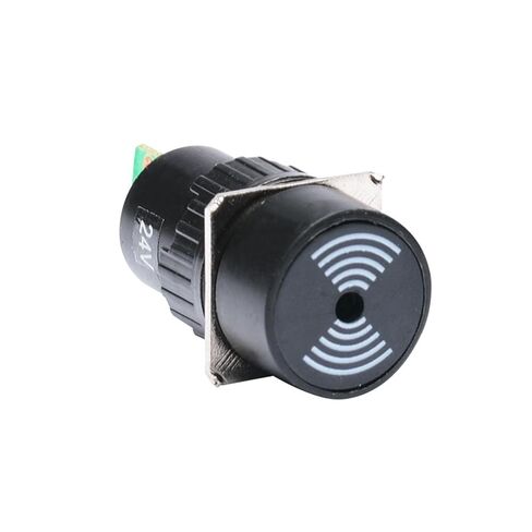 A16Y-M Equipment Emergency Indicator Light with Round Head and Buzzer 16MM Copper Two-pin 12V24V(LA16Y-M 24V) in Saudi Arabia