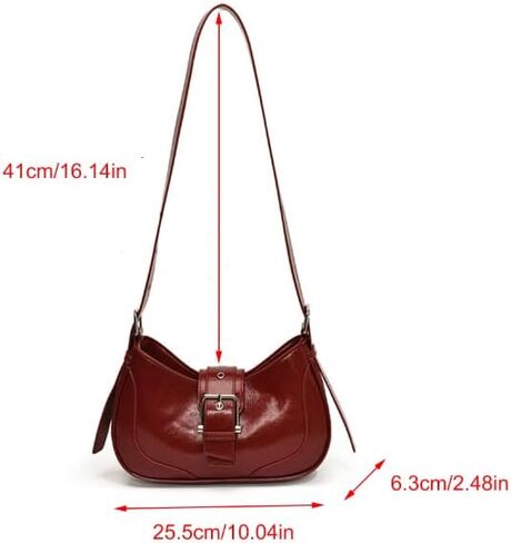 FALETO Y2K Purses for Women Casual Hobo Handbag Trendy Shoulder Bag Vegan Leather Underarm Purse in Kuwait