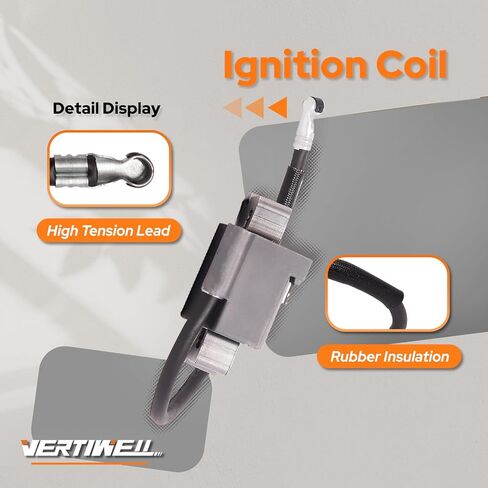 Set of 2 Ignition Coil Pack Compatible with Intek V-Twin 18HP 19HP 20HP 21HP 22HP Engine Briggs Stratton 407000 405000 401000 Replaces 592846 799651 691060 401577 4025a7 4035a7 403677 404577 4045a7 in Saudi Arabia