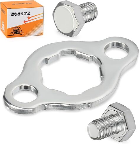 Engine Front Sprocket Retainer Plate w/Bolt 6X8 For Honda TRX70 TRX90 C70 XL70 XL80 XR80 XR100 CR60 CRF80 1969-2013 23802-040-000 in Saudi Arabia