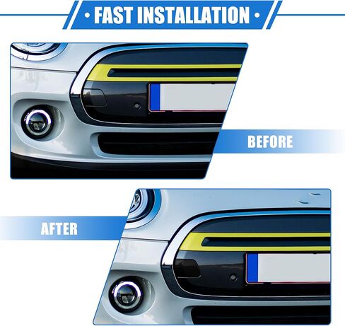 Car Towing Tow Eye Hook Cover Cap Compatible for Mini Cooper 2014-2018, Durable Plastic Black Front Bumper in Saudi Arabia
