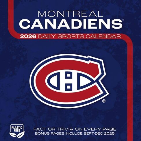 Montreal Canadiens 2026 Box Calendar (26998053087) in Saudi Arabia