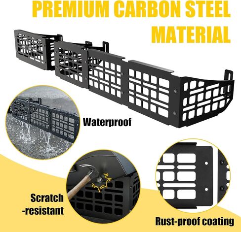 Seat Bottom Divider Panel Compatible with Ford F150 2015+ Raptor 2015+ Super Duty 2017+ Under Seat Molle Panel Second Row Storage Panel 2nd Row Under Seat Organizer Accessories in Kuwait