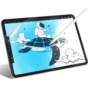 واقي شاشة ورقي من JETech لجهاز iPad Air 11 بوصة M2 (2024)، مضاد للتوهج، طبقة غير لامعة من PET للرسم، عبوة واحدة in Kuwait