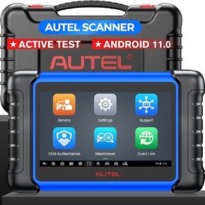 أداة المسح التشخيصي للسيارات Autel MaxiIM IM508S، 2026 تشخيص النظام الكامل، 3000+ اختبار ثنائي الاتجاه، 40+ إعادة تعيين، Android 11، 4-Core، 4/64G، FCA AutoAuth، ترقية MK808S MK808 MK900 in Kuwait