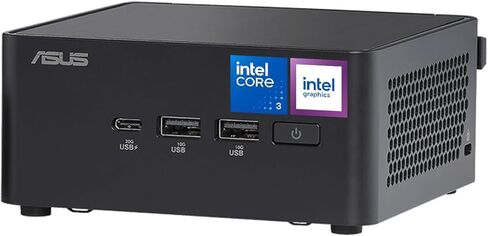 ASUS NUC Pro 14 Ultra 5 AI Mini Desktop | Intel Ultra 5 125H | 32GB DDR5 RAM 1TB SSD | Wi-Fi 6 | HDMI | Bluetooth|Windows 11 Pro | Black | Perfect for Home, Business, and Gaming in Kuwait