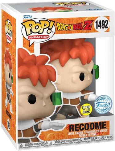 Funko Pop! Dragon Ball Z Recoome Glow-in-The-Dark Vinyl Figure #1492 in Saudi Arabia