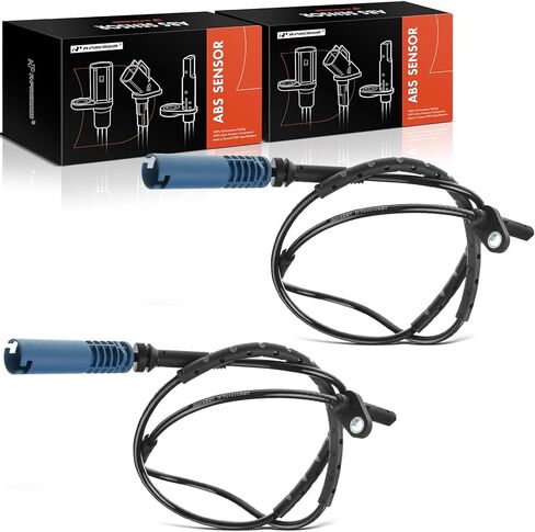 مستشعرات سرعة عجلة ABS ممتازة متوافقة مع BMW E84 Series X1 2013-2014، 2.0L 3.0L، مجموعة من قطعتين للسائق الخلفي وجانب الراكب in Kuwait