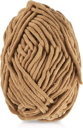131.23 Yards Crocheting Yarn Thick Soft Knitting Yarn for Beginner Scarf Bag, Sea Green, 2~3mm in Saudi Arabia