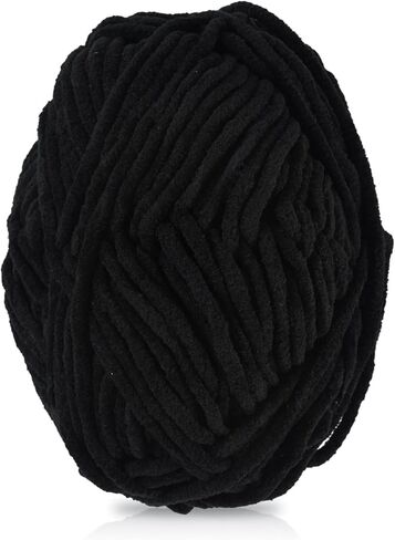 131.23 Yards Crocheting Yarn Thick Soft Knitting Yarn for Beginner Scarf Bag, Sea Green, 2~3mm in Saudi Arabia