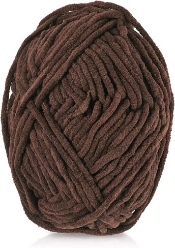 131.23 Yards Crocheting Yarn Thick Soft Knitting Yarn for Beginner Scarf Bag, Sea Green, 2~3mm in Saudi Arabia