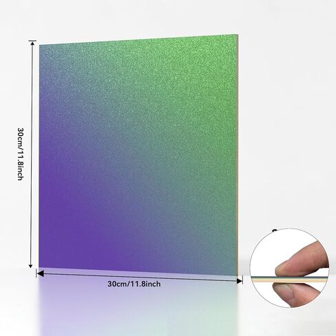 4 عبوات من ألواح الخشب الرقائقي متغيرة الألوان من الحرباء، 12 × 12 × 1/8 بوصة (3 مم) ألواح خشبية مزدوجة الجوانب للقطع بالليزر، والنقش، والحرف اليدوية، والديكور المنزلي واللافتات (4 ألوان) in Kuwait