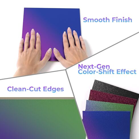 4 عبوات من ألواح الخشب الرقائقي متغيرة الألوان من الحرباء، 12 × 12 × 1/8 بوصة (3 مم) ألواح خشبية مزدوجة الجوانب للقطع بالليزر، والنقش، والحرف اليدوية، والديكور المنزلي واللافتات (4 ألوان) in Kuwait