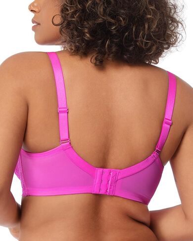 HSIA حمالات صدر للنساء تغطية كاملة، دانتيل غير مبطن مثير مقاس كبير حمالة صدر داخلية للثدي الكبير، أبيض 34D in Kuwait