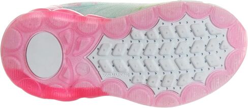 Josmo Girls Minnie Mouse Lighted Sneaker (Little Kid), Pink Heart, 12 in Saudi Arabia