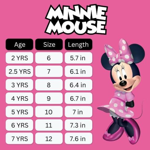 Josmo Girls Minnie Mouse Lighted Sneaker (Little Kid), Pink Heart, 12 in Saudi Arabia