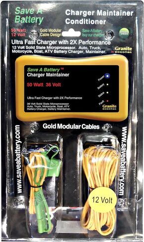 موفر البطارية 2365-36 36 فولت 50 وات شاحن سريع وجهاز صيانة النبض التلقائي in Kuwait