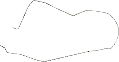 Front to Rear Brake Line - Fits 68-72 Chevelle/Malibu Hardtop - Galfan Coated Steel - The Stop Shop in Saudi Arabia