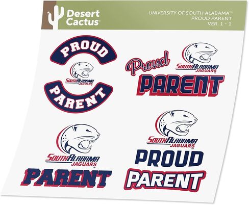 Desert Cactus James Madison University JMU Dukes Sticker Vinyl Decal Laptop Water Bottle Car Scrapbook (Proud Parent Sheet) in Saudi Arabia