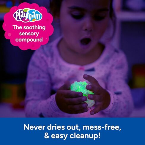 Educational Insights Playfoam Glow in the Dark 8-Pack, Fidget & Sensory Toy, Stocking Stuffer, Gift for Boys & Girls, Ages 3+ in Saudi Arabia