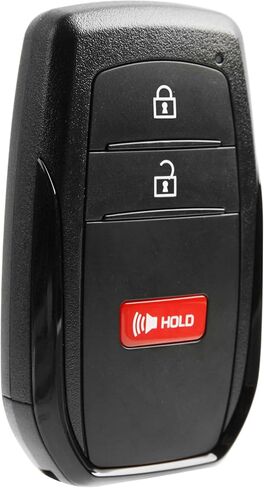 2X USARemote Key Fob استبدال مفتاح الدخول بدون مفتاح لـ 2023 2024 2025 Toyota Land Cruiser Sequoia Tacoma مفتاح ذكي 3 أزرار (HYQ14FBX، 8990H-0C030) in Kuwait