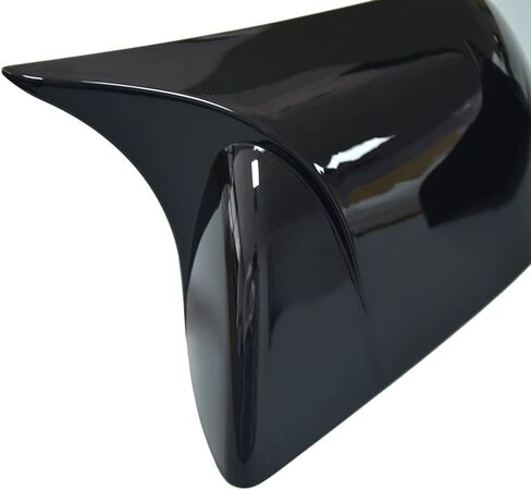 Door Rearview Mirror Cover Cap Compatible with Tesla Model 3 Sedan 2017-2023 Side Mirror Cover Cap Trim (Gloss Black) in Saudi Arabia