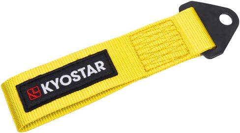Kyostar Universal Racing Tow Strap for Front or Rear Bumper Towing Hooks, High Strength Tow Straps, Upgrade Version (Yellow) in Saudi Arabia