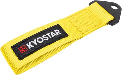 Kyostar Universal Racing Tow Strap for Front or Rear Bumper Towing Hooks, High Strength Tow Straps, Upgrade Version (Yellow) in Saudi Arabia