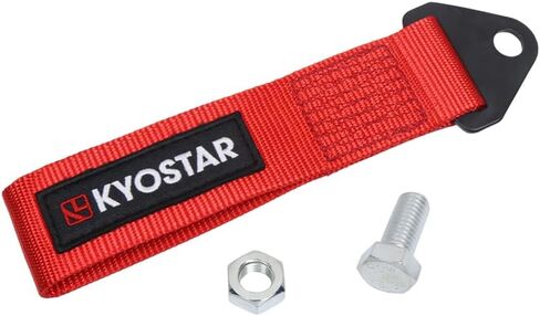 Kyostar Universal Racing Tow Strap for Front or Rear Bumper Towing Hooks, High Strength Tow Straps, Upgrade Version (Yellow) in Saudi Arabia