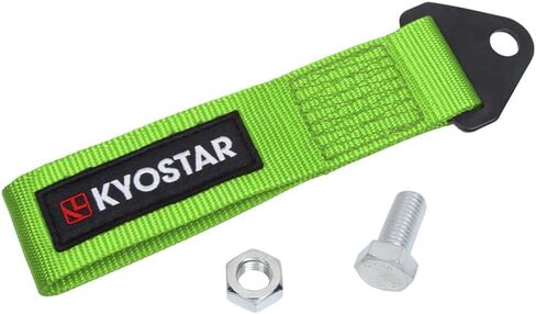 Kyostar Universal Racing Tow Strap for Front or Rear Bumper Towing Hooks, High Strength Tow Straps, Upgrade Version (Yellow) in Saudi Arabia