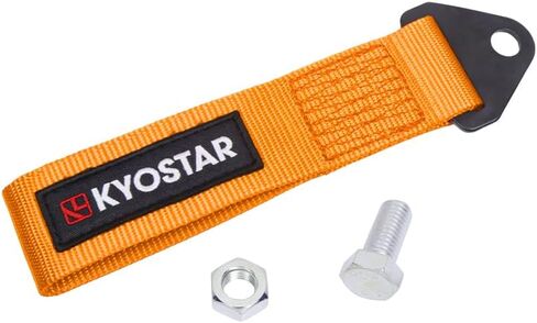 Kyostar Universal Racing Tow Strap for Front or Rear Bumper Towing Hooks, High Strength Tow Straps, Upgrade Version (Yellow) in Saudi Arabia