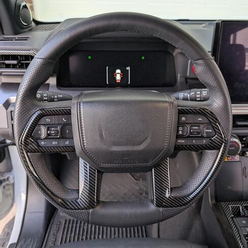 for Toyota Tacoma 2024 2025 for 4Runner 2025 Interior Accessories Dashboard Decor Center Consoles Air Outlet Vent Cover ABS Decorative Frame (Light Blue, Air Vent Cover) in Saudi Arabia