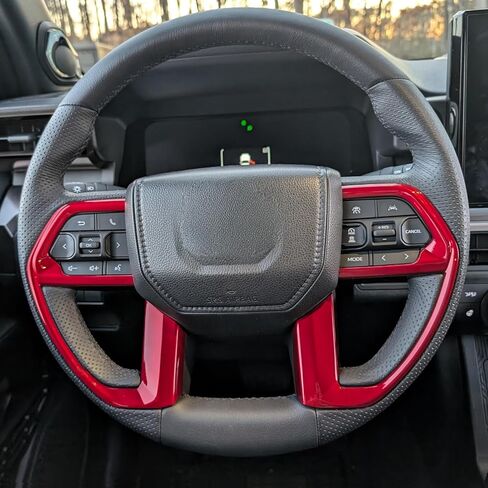 for Toyota Tacoma 2024 2025 for 4Runner 2025 Interior Accessories Dashboard Decor Center Consoles Air Outlet Vent Cover ABS Decorative Frame (Light Blue, Air Vent Cover) in Saudi Arabia