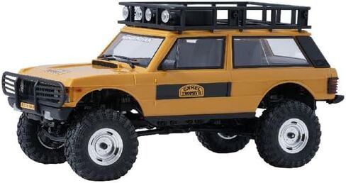 أجزاء ترقية شاحنة زواحف RC لـ SCX24/CR24/FMS FCX24M (ديسكفري/رينج روفر وتاكوما): عجلات طريق ألومنيوم ذات 4 فتحات مقاس 0.8 بوصة (4 قطع) أصفر in Saudi Arabia
