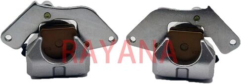 RAYANA Left Right Front Brake Calipers Compatible For Honda Rancher 420 TRX420 Foreman 500 TRX500 45150-HP5-601 45250-HP5-601 in Saudi Arabia