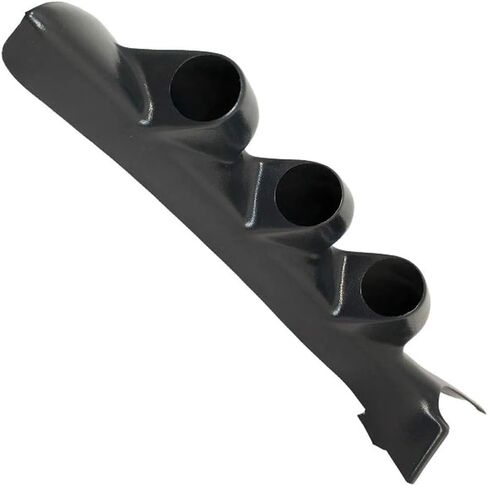 حامل قياس عمود ثلاثي أسود GlowShift متوافق مع Mitsubishi Eclipse 2006-2012 - بلاستيك ABS - مثبت (3) مقاييس 2-1/16 بوصة (52 مم) على عمود A للمركبة in Saudi Arabia