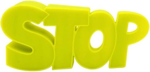 Door Stopper Silicone Easy to Use Wear-Resistant Windproof Rubber Stopper Durable Stop Letters Pattern(Green) in Saudi Arabia