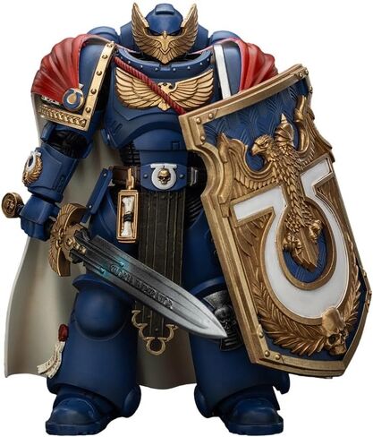 JOYTOY Warhammer 40,000 1/18 Action Figure-Ultramarines Victrix Honour Guard with Storm Shield and Power Sword-Collection Model Birthday Gifts in Saudi Arabia