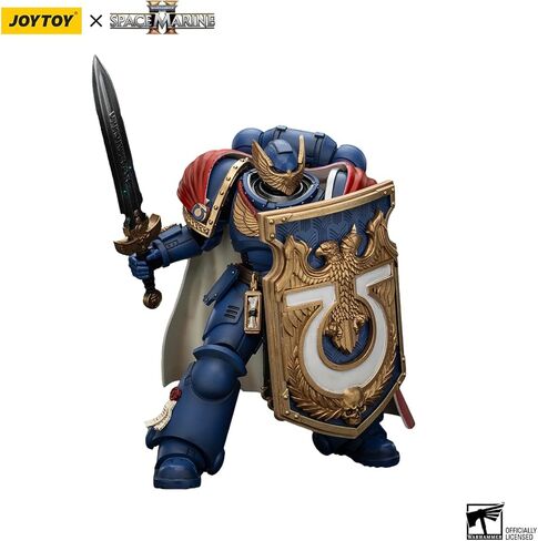 JOYTOY Warhammer 40,000 1/18 Action Figure-Ultramarines Victrix Honour Guard with Storm Shield and Power Sword-Collection Model Birthday Gifts in Saudi Arabia
